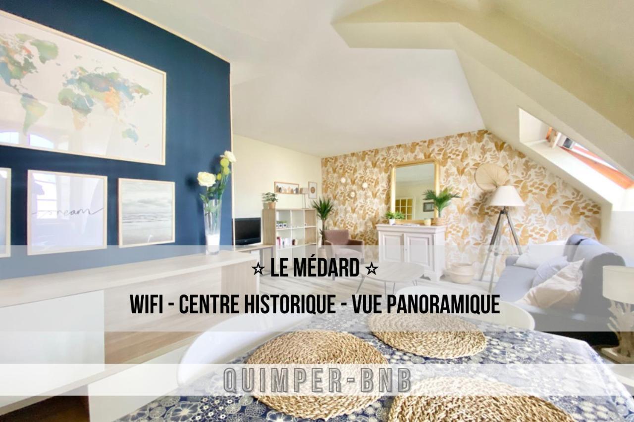 Le Medard - Confort - Wifi - Centre Historique - Entree Autonome Lägenhet Quimper Exteriör bild